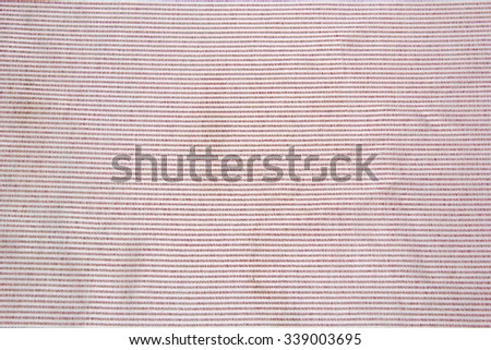 Red and white lines on cloth\'s background. (Chintz)