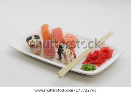 sushi. good japanese food.