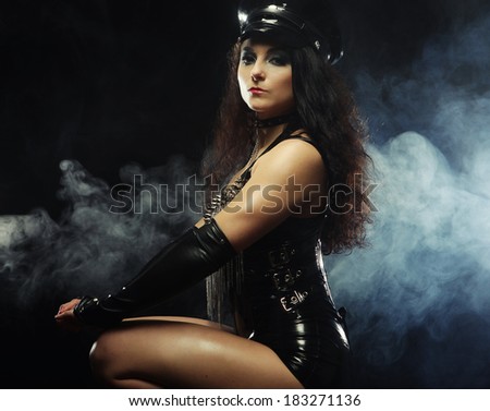 sexy beautiful police woman