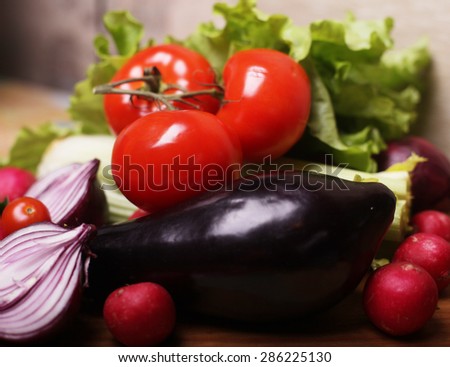 vegetables for salad, good food for diet