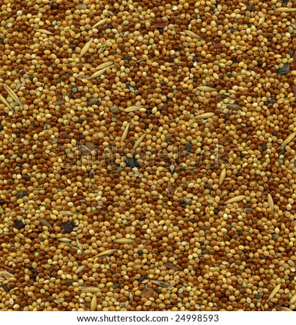 closeup cereals texture to background