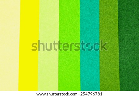 color depth green paper color