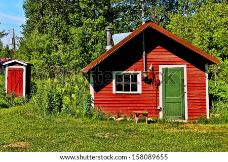 Red House and Outhouse