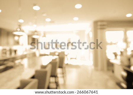 Blurred Luxurious interior, abstract blur background for web design