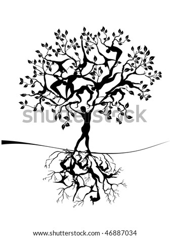 tree of life images. stock vector : tree of life