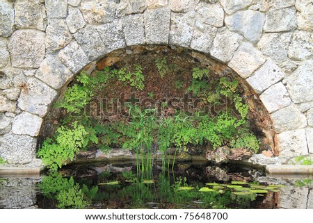 stone arch way