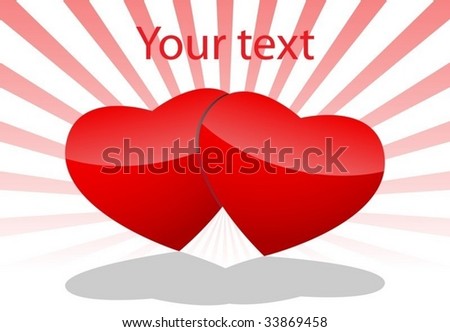 valentine greeting card. of greeting cards for