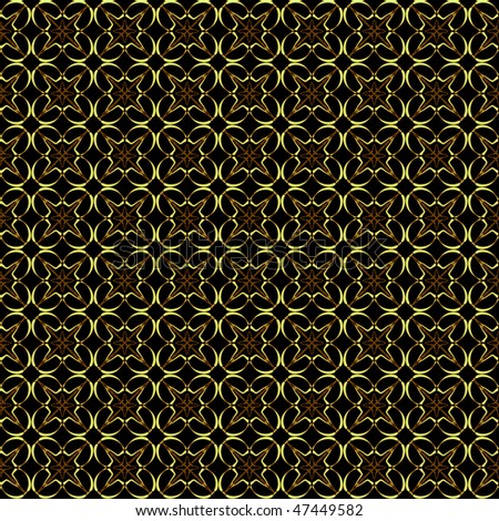 Wallpaper seamless pattern on the dark background