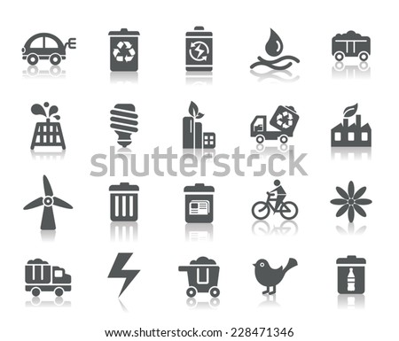 Environmental Protection Icons Environmental Protection Icons