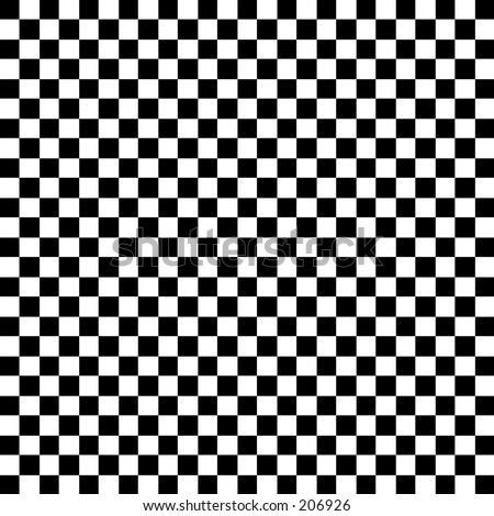 Squared pattern made of small black and white squares