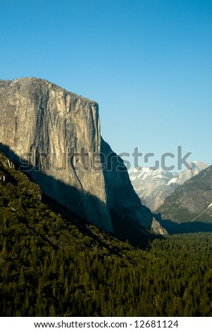 El Capitan is the largest known exposed block of granite in the world, sitting right there at the entrance of the Yosemite Valley