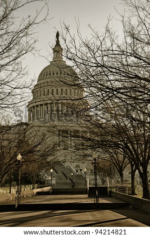 US Capitol Building in Washington DC, USA