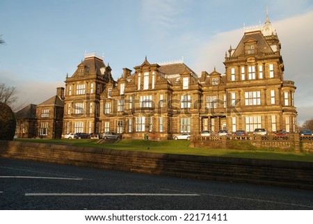Gothic style Victorian school.
