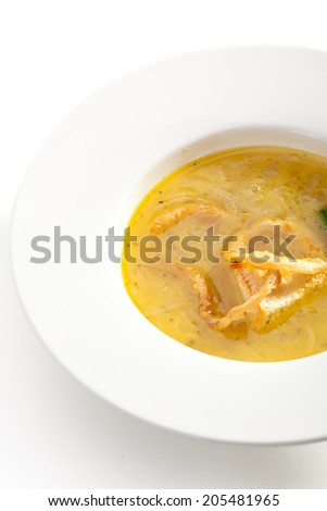 French Onion Soup with Parsley