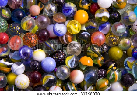 lots of marbles