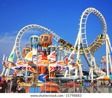 theme park rides. Amusement park rides