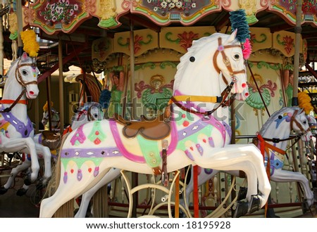 Carousel horse ride