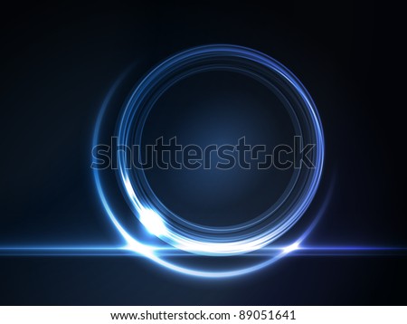 Vector Abstract Glowing Light Effect Background Design | Download Free