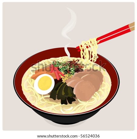 ramen cartoon