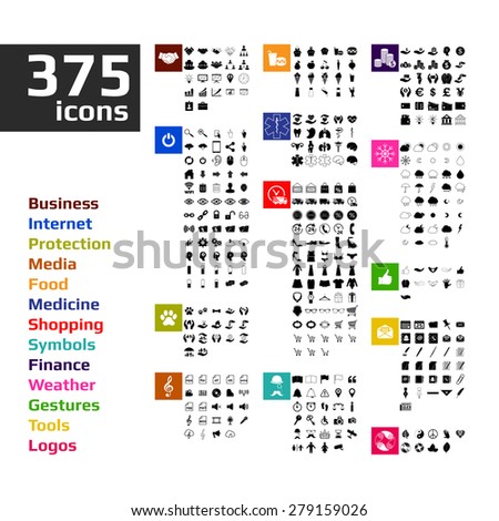 Set of 375 Quality icon Business icons Medical icons Media icons Money icons Food icons Mobile icons Weather icons Web icons Shopping icons Gestures icons Logos Icons set Set of 375 Quality icon Business icons Medical icons Media icons Money icons Food icons Mobile icons Weather icons Web icons Shopping icons Gestures icons Logos Icons set