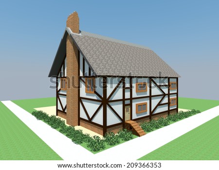 Traditional British Barn Conversion Into Housing