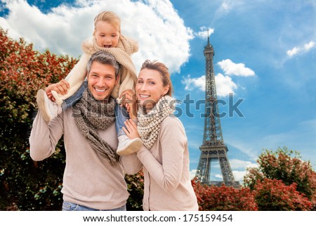 Happy Autumn Spring Vacations In City Of Love On Valentine Day