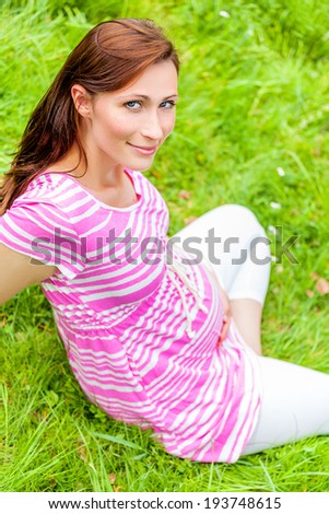 summer baby is coming female pregnant