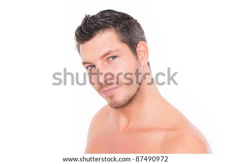 stock photo : male portrait nude. Save to a lightbox ▼. Please Login. stock photo : male portrait nude. Save to a lightbox ▼. Please Login.