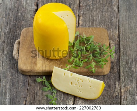 head of cheese and marjoram