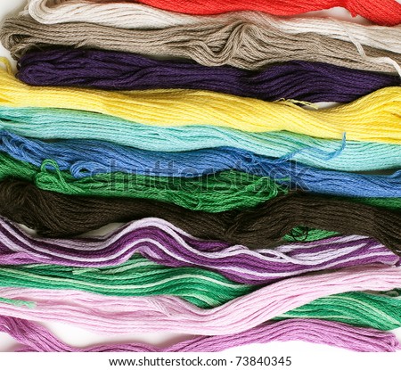 cotton threads background