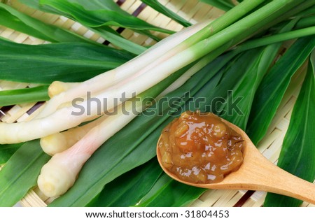 ginger with the leaves(Yanaka ginger)