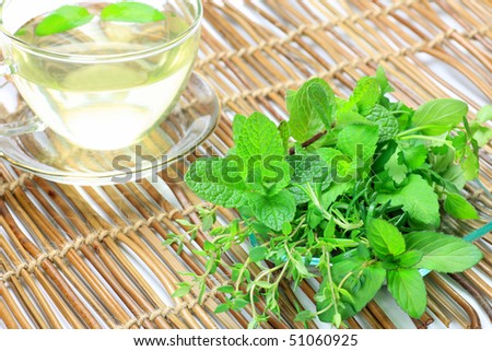 herb and herb tea