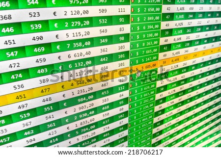 Screen live display. Sale of stock exchanges. Real time stock exchange. Electronic stock numbers. Business partnership and coperation. Electronic stock numbers. Data analyzing in forex market.