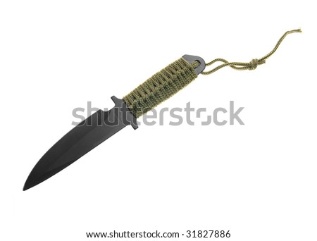 Green army knife