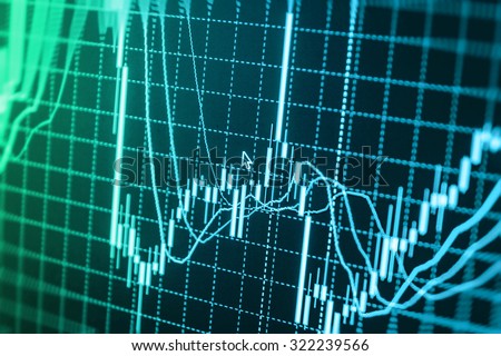Stock exchange graph screen background figures forex company management investor commerce dollar graph risk sell finance accounting economics planning diagram wealth business bar earnings