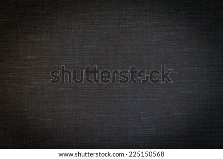 black fabric use as the background