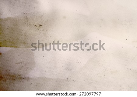 surface of paper have dirty by dirty water