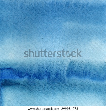 blue flow watercolor background