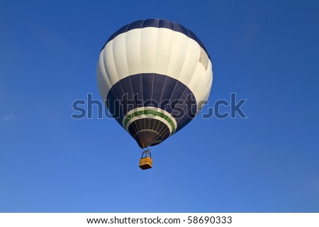 balloon against a backdrop of blue sky