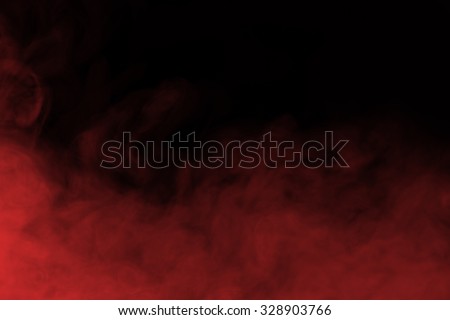 Abstract red smoke and fog background