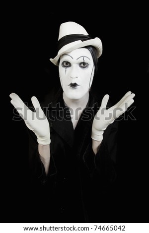 mime face