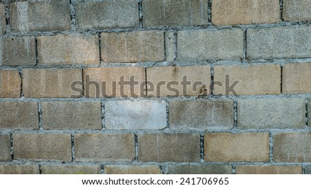 White Concrete block, Concrete block wall background texture.
