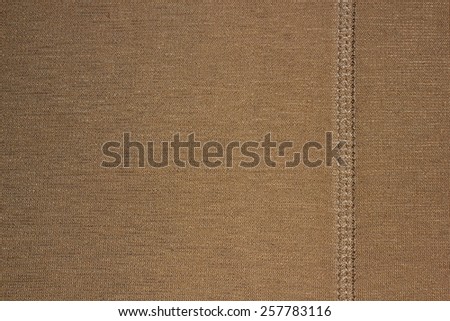 Brown synthetic fabric texture background
