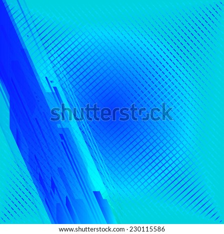 Blue technical background