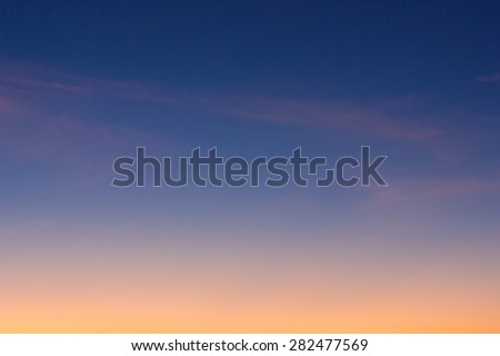 Abstract background beautiful sunrise sky,twilight sky