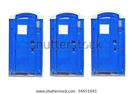 portable toilets