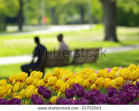 people resting