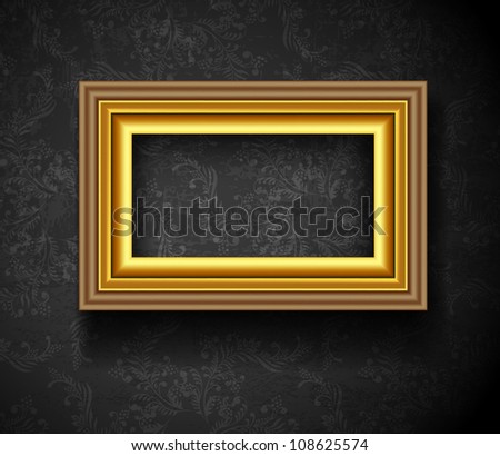 Picture Frame Wallpaper Background Photo Frame on Grunge Wall Picture Frame Wallpaper Background Photo Frame on Grunge Wall