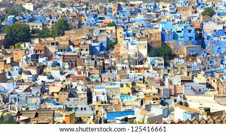 Jodhpur Blue City, India Rajasthan