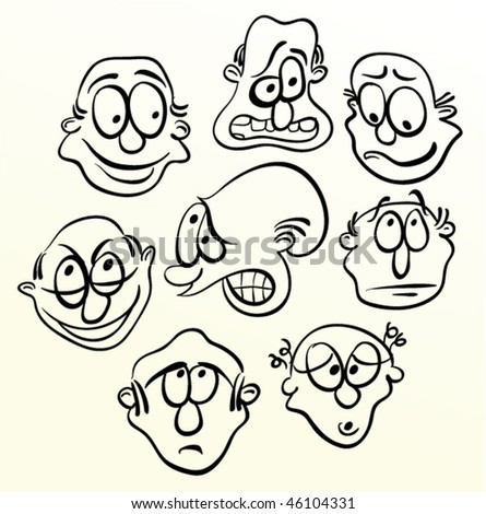 Emotions+chart+with+faces